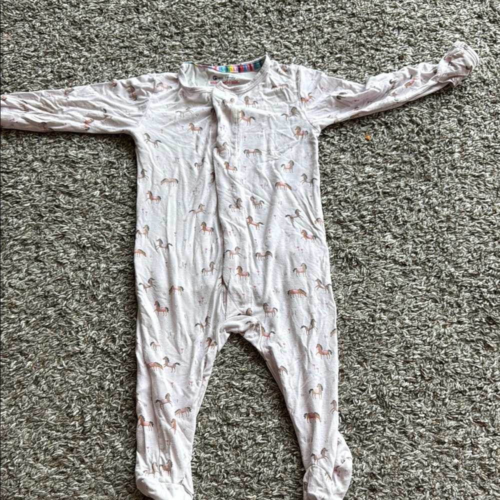 Magnetic Me Horse Print One Piece